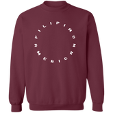 Filipino American Unisex Crewneck Pullover Sweatshirt